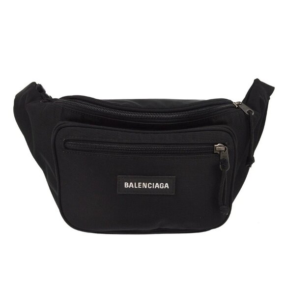Balenciaga Black Everyday Body Bum Bag - Picture 1 of 9